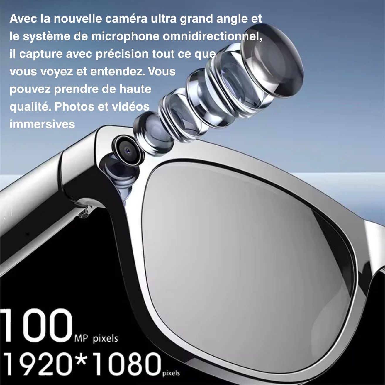 Smartglasses 4K IA
