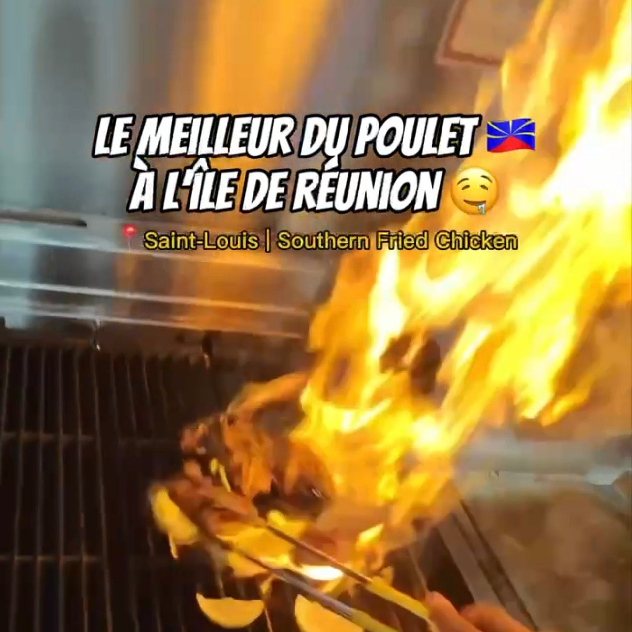 Le meilleur poulet à la flamme de La Réunion