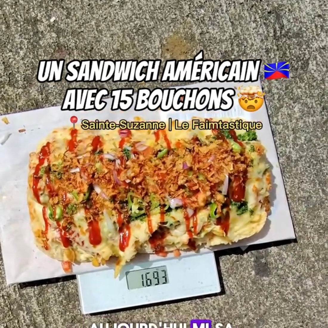 Un américain avec 15 bouchons