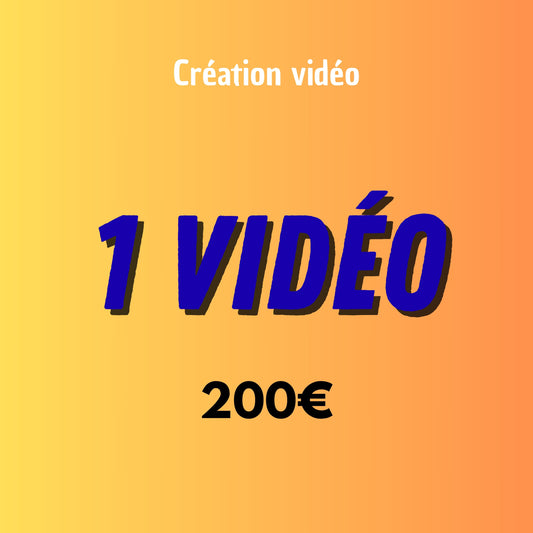 1 vidéo