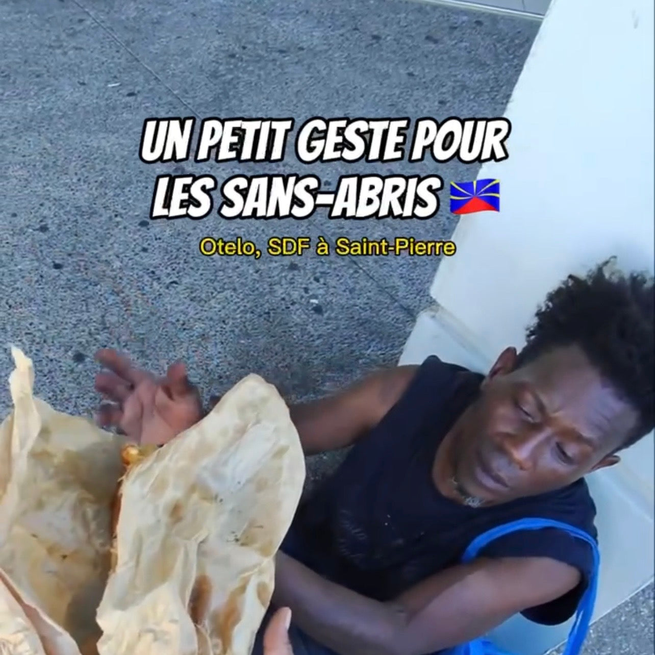 Un geste pour les sans abris