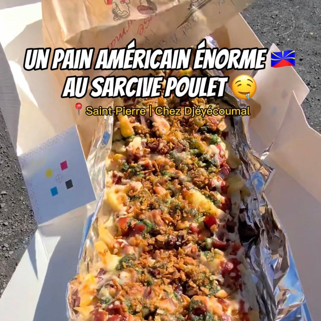 Un américain sarcive géant