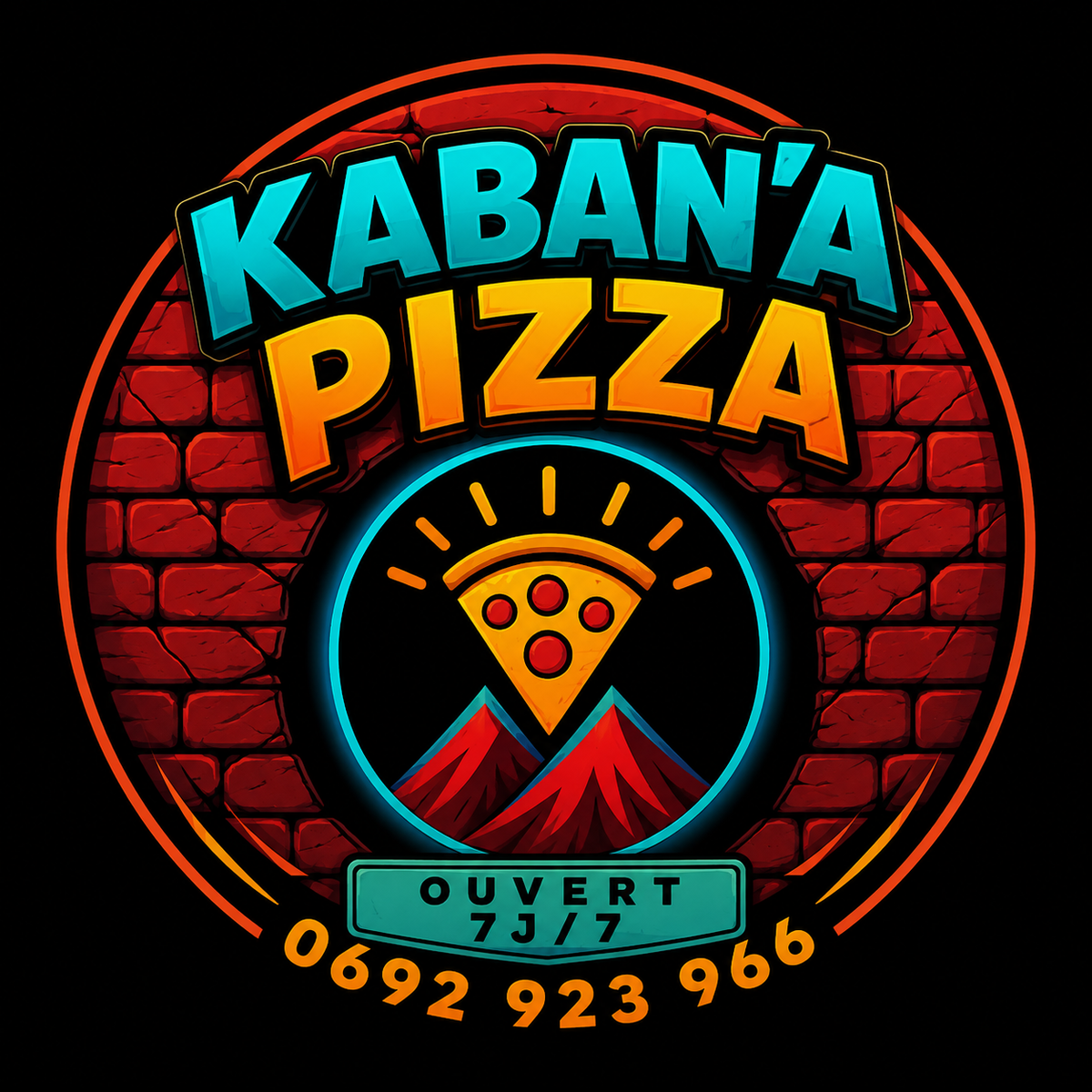 Logo de KABAN’A PIZZA à Saint-Leu