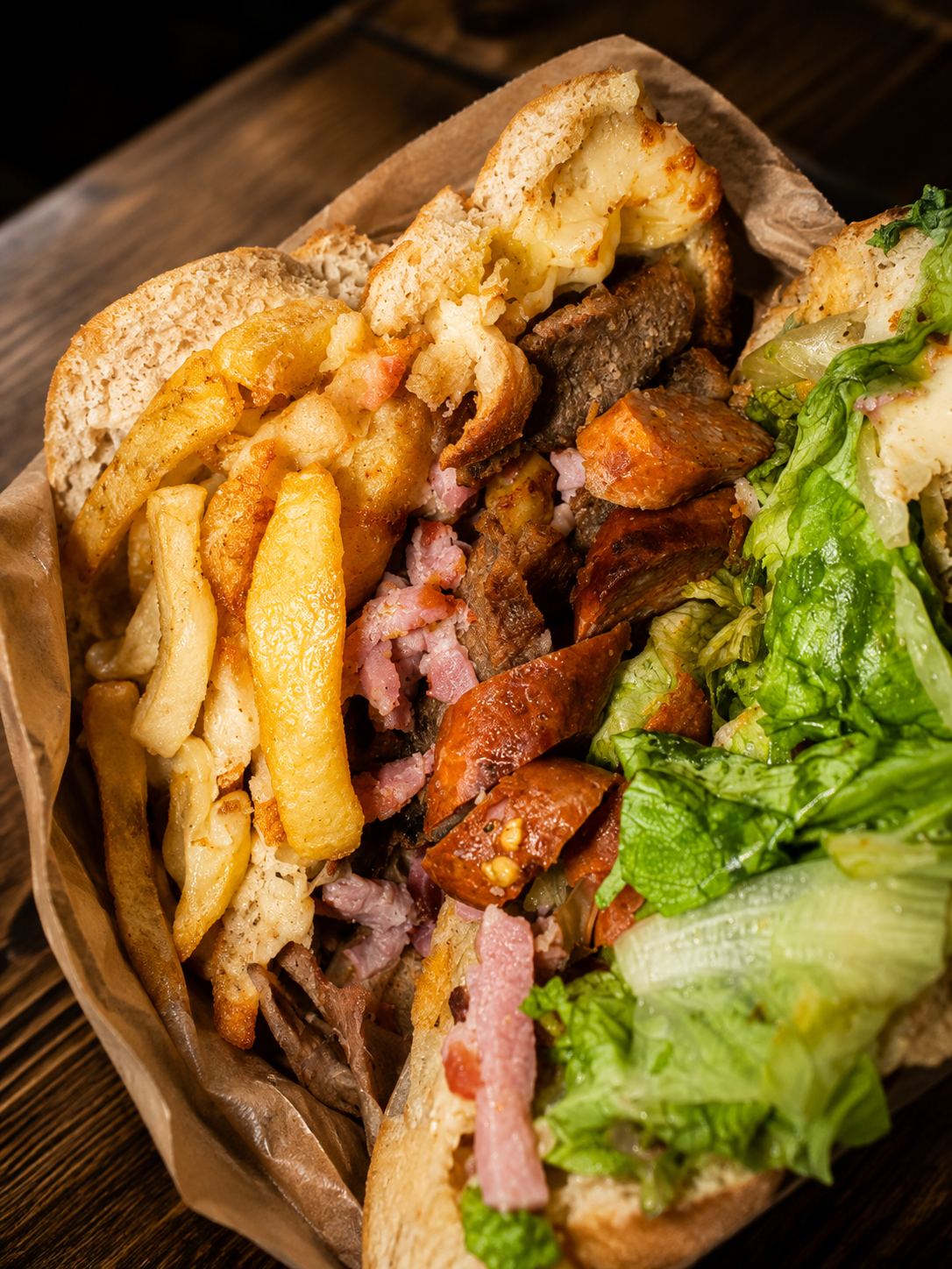 Sandwich généreusement garni chez My Food City