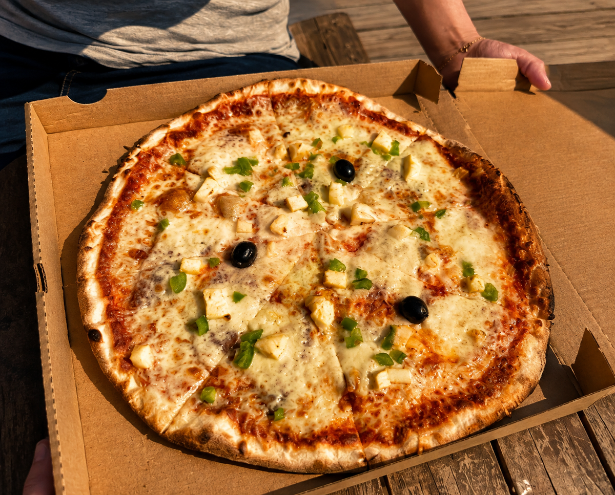 Pizza de Pili-Pili à Saint-Gilles-les-Bains