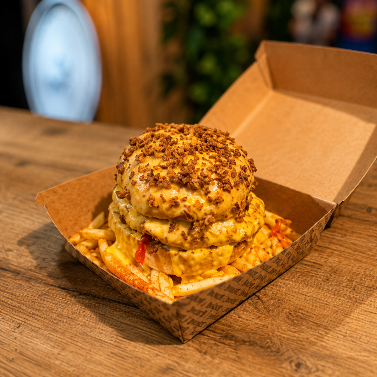 Burger signature de Ti ben Burgers à Saint-Louis