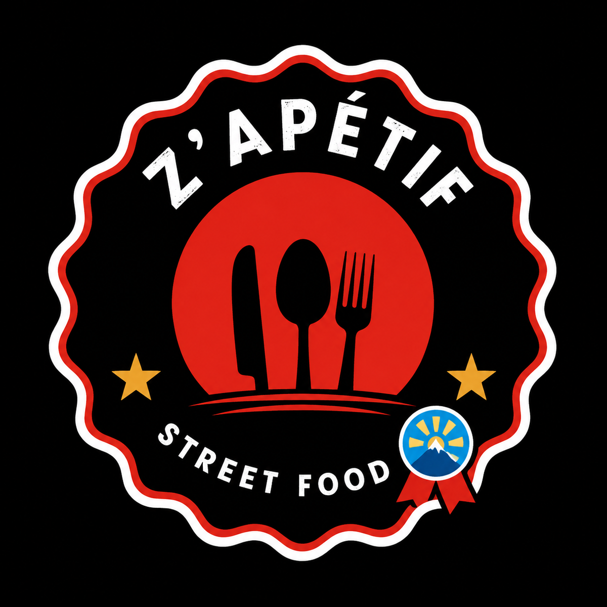 Logo Z'apétif Street Food à Saint-Louis